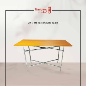 2ft x 4ft Rectangular Table