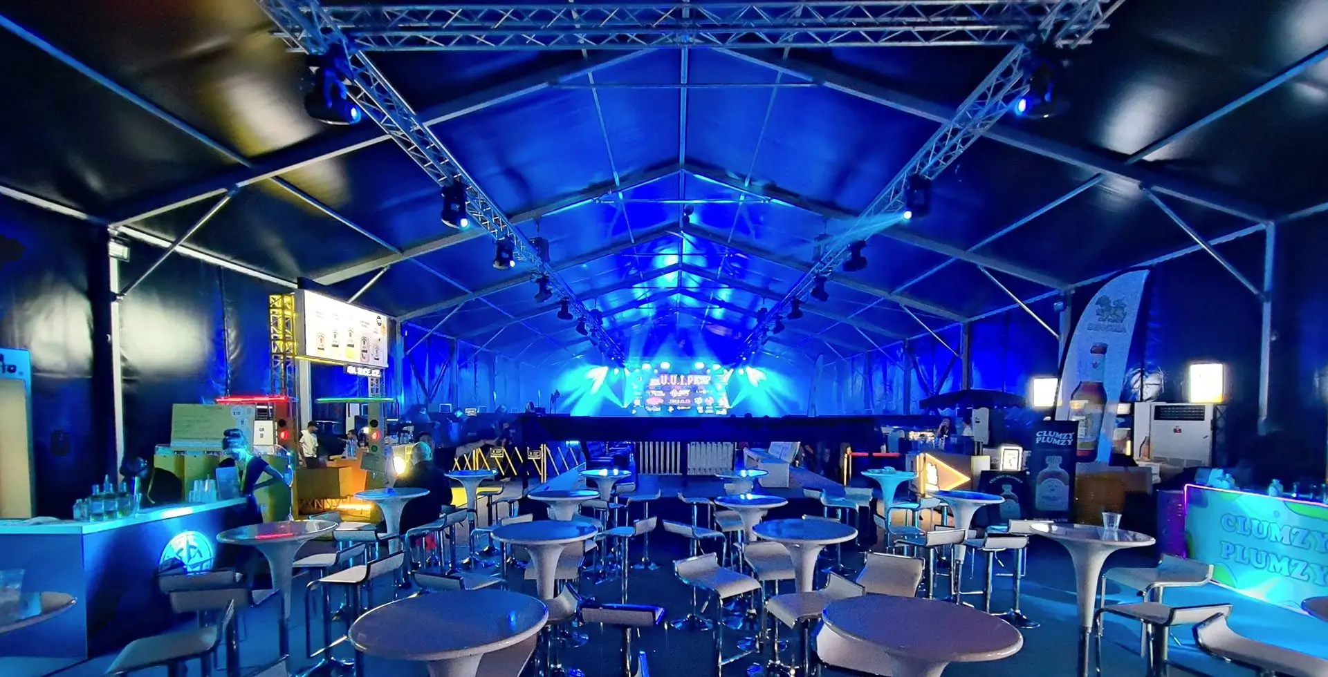 Tentage and event infrastructure at Beerfest Asia