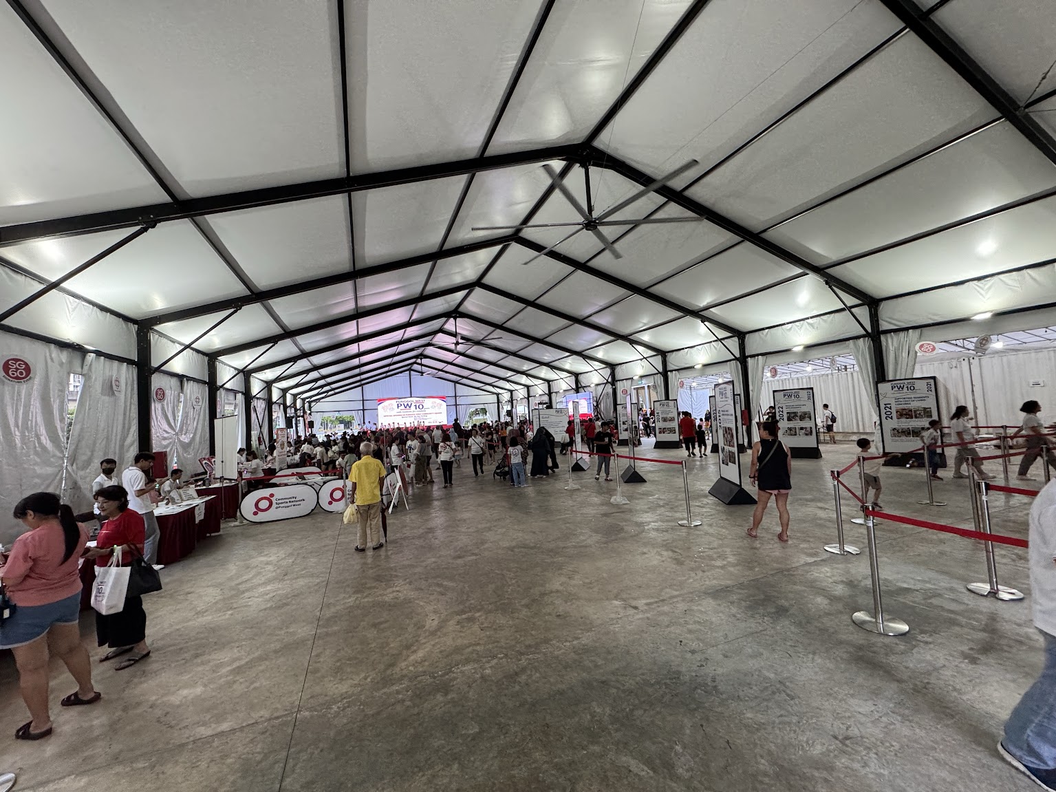Completed shelter at PW10 Punggol West Community Square