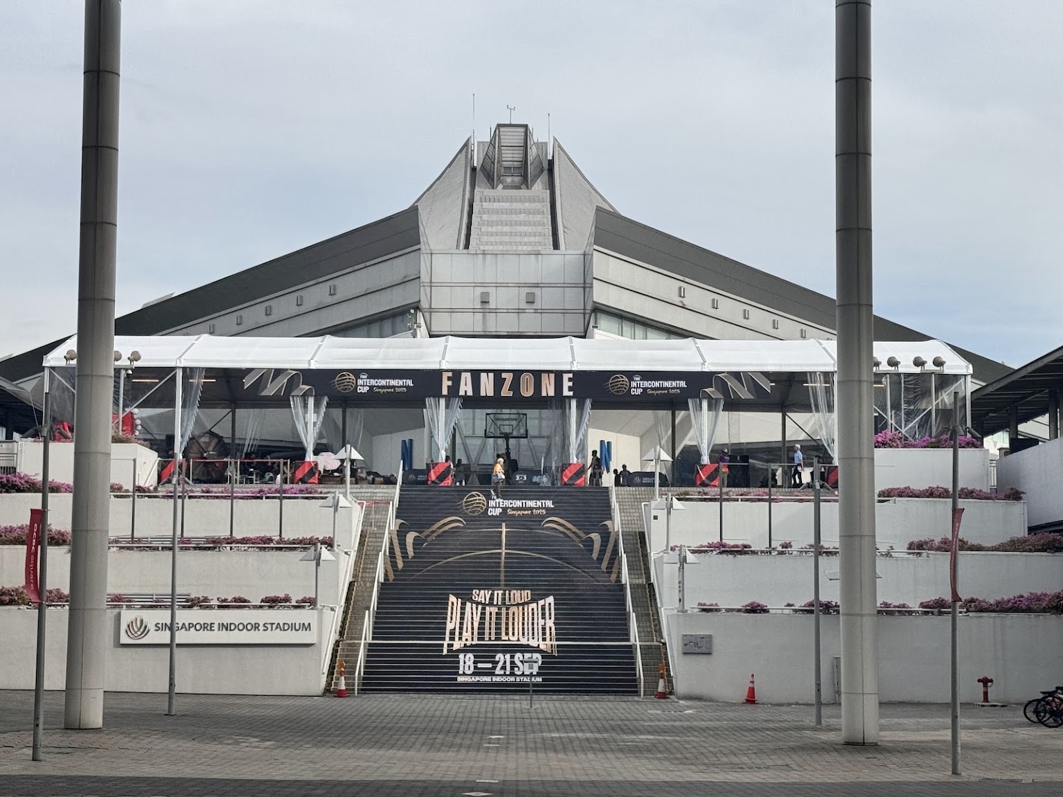 FIBA Intercontinental Cup Singapore 2025 fan zone